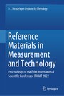 Reference Materials in Measurement and Technology - Proceedings of the Fifth International Scientific Conference RMMT 2022