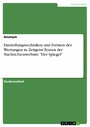 Darstellungstechniken und Formen der Wertungen in Zeitgeist-Texten der Nachrichtenwebsite 'Der Spiegel'