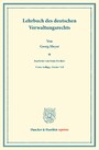 Lehrbuch des deutschen Verwaltungsrechts. - Bearb. von Franz Dochow. Zweiter Teil.