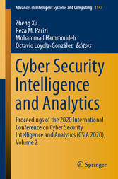 Cyber Security Intelligence and Analytics - Proceedings of the 2020 International Conference on Cyber Security Intelligence and Analytics (CSIA 2020), Volume 2