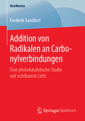 Addition von Radikalen an Carbonylverbindungen - Eine photokatalytische Studie mit sichtbarem Licht