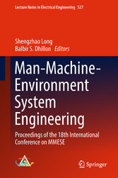 Man-Machine-Environment System Engineering - Proceedings of the 18th International Conference on MMESE